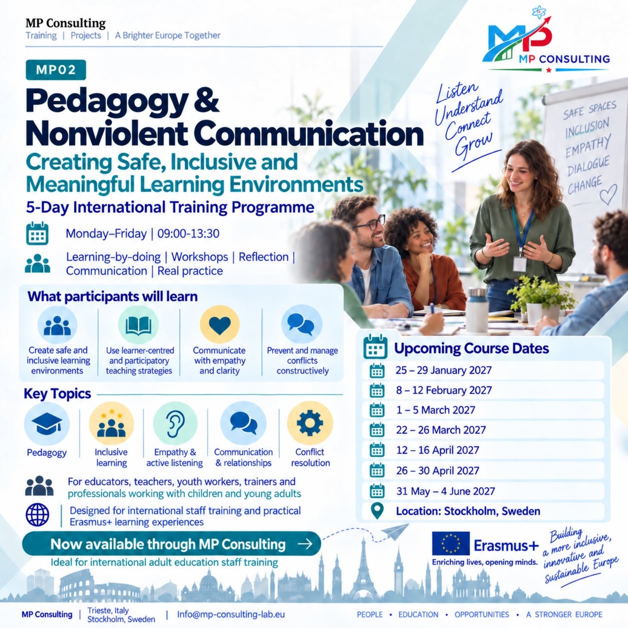 MP02 Pedagogy and Nonviolent Communication promotional poster